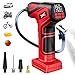 DIYtoolifz 150PSI Tire Inflator Portable Air Compressor Cordless Air Pump Compatible with Milwaukee 18V Battery Car Tire Pump with LCD Display LED Light for Auto Motorcycles Tool Only - Image 2
