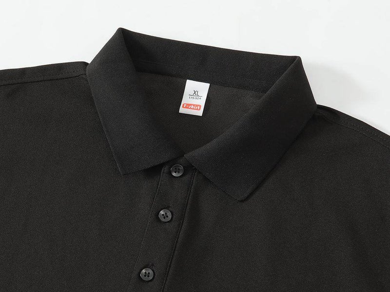 JUEJUEING 2025 new autumn and winter work clothes men's and women's long-sleeved POLO shirt lapel casual versatile top - Image 3