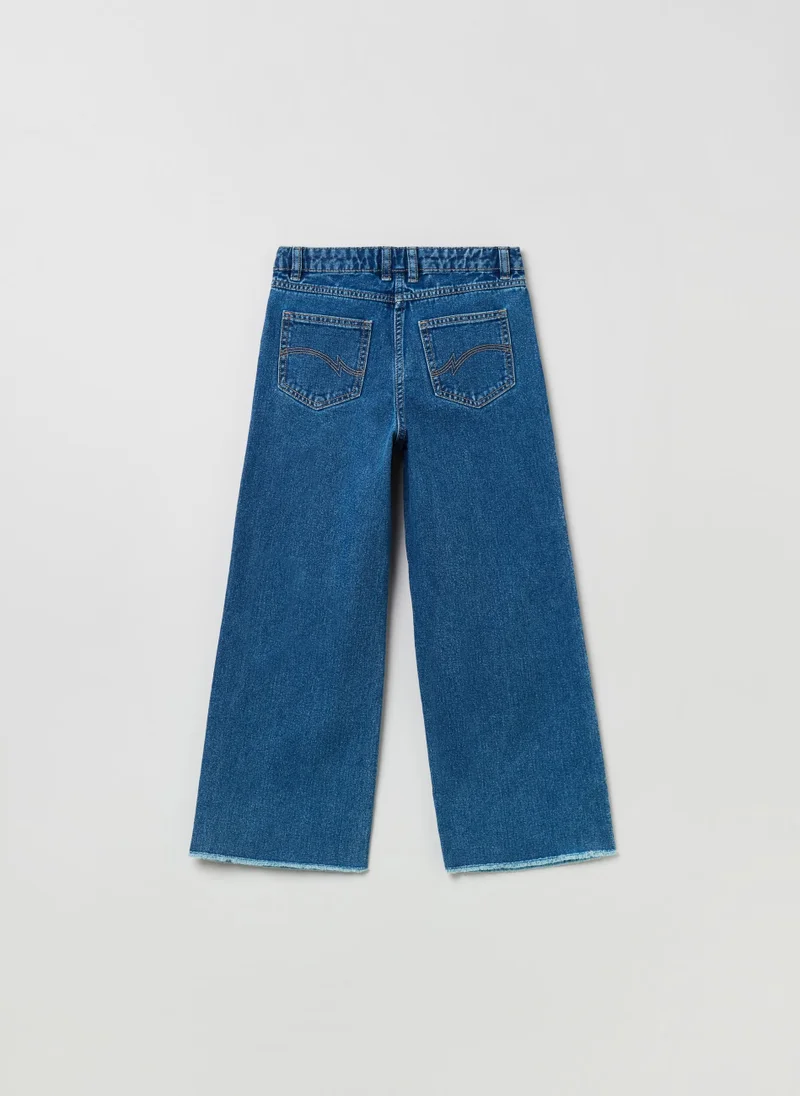 او في اس OVS Cotton Culotte Jeans.