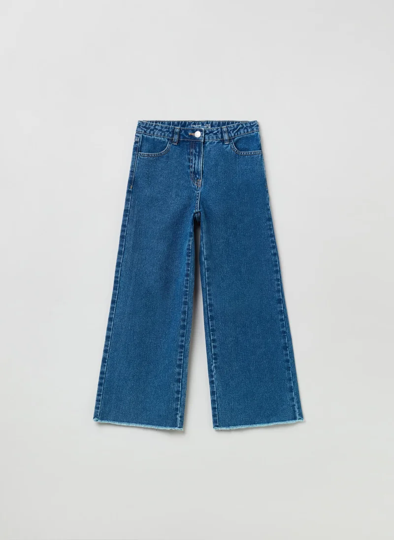 او في اس OVS Cotton Culotte Jeans.