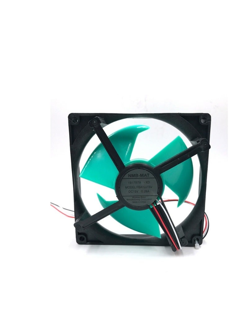 RF 1B17B79 -XD  Model FBA12J15V SHARP Refrigerator cooling fan 15V 0.28A 3pin - Image 5