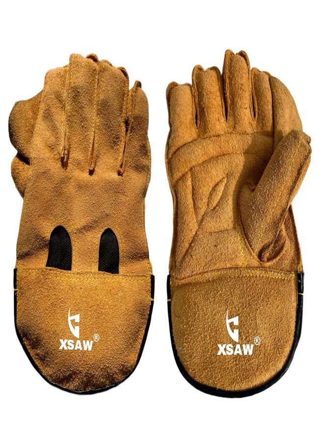 قفازات حراسة المرمى من XSAW للرجال (25 عامًا فأكثر) - قفازات كريكيت صفراء، متينة ومريحة، معدات احترافية لحراسة المرمى للتدريب والمباريات وجلسات التدريب - Image 1
