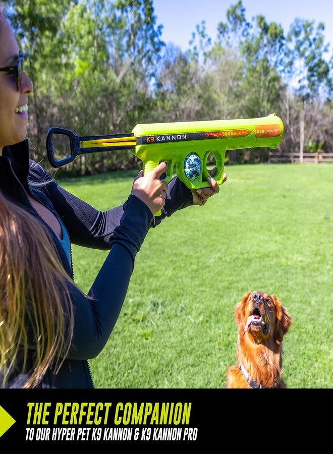 Hyper Pet® Tennis Balls, Interactive Dog Toy Ball, 2.5” Tennis Ball, Pack of 4, Blue Camo Colored Tennis Balls, for Medium Sized Dogs - Image 4