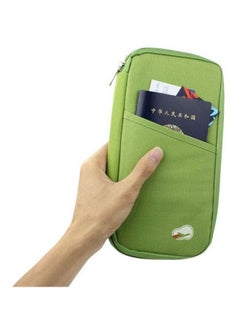 NIBEMINENT Travel Passport Holder Green  - Image 2