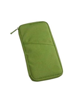 NIBEMINENT Travel Passport Holder Green  - Image 1