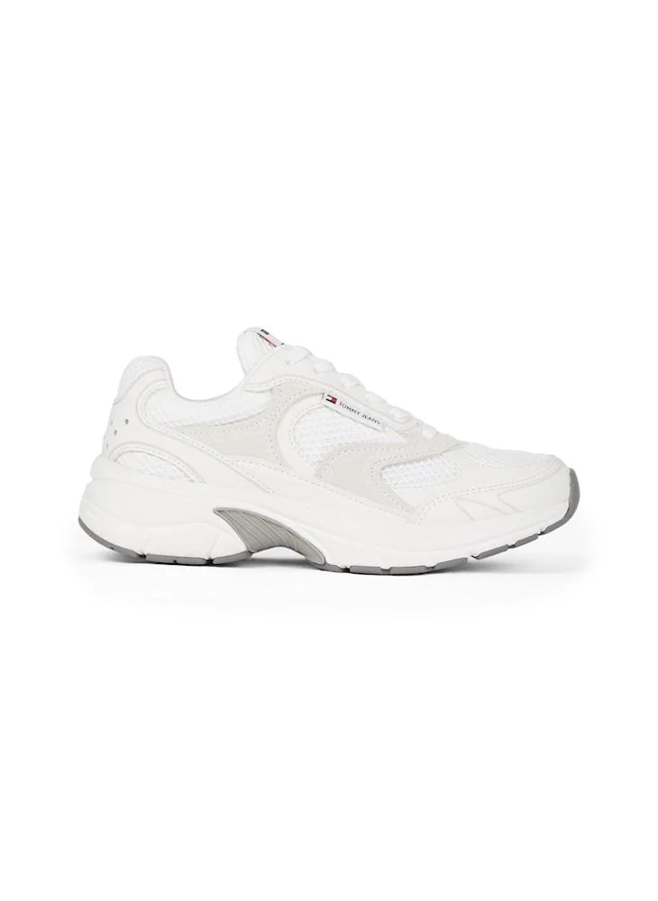 تومي جينز Logo Detail Lace Up Low Top Sneakers