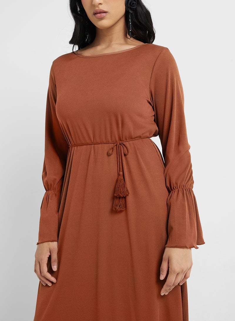 Khizana Puff Sleeved Dress - Image 3