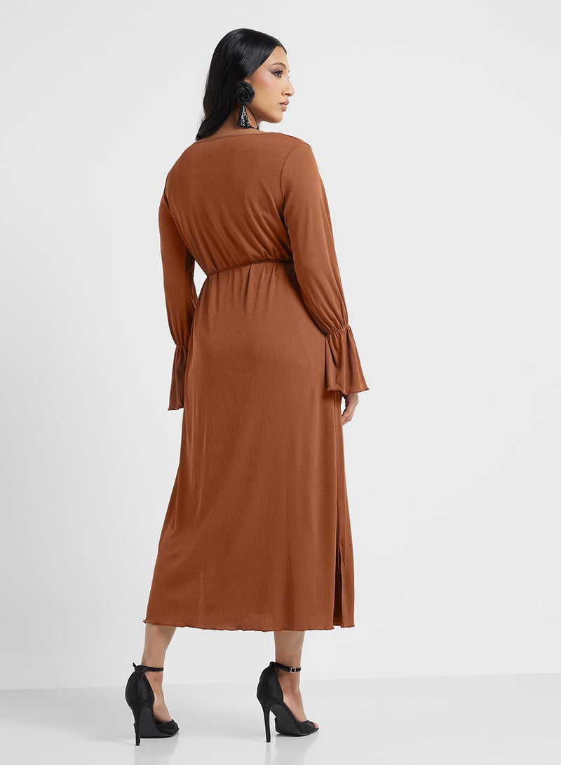 Khizana Puff Sleeved Dress - Image 2