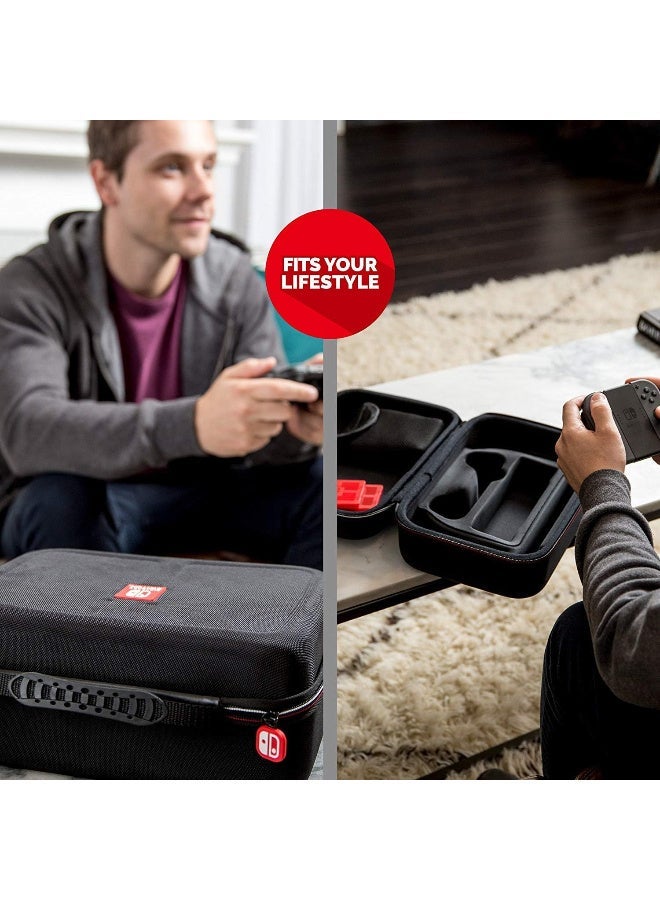 Nintendo Switch 2, Nintendo Switch OLED & Nintendo Switch Systems Game Traveler Deluxe System Case - Holds AC Adapter, HDMI Cable, Joy-Con Straps & Game Card Case & Cards - Image 3