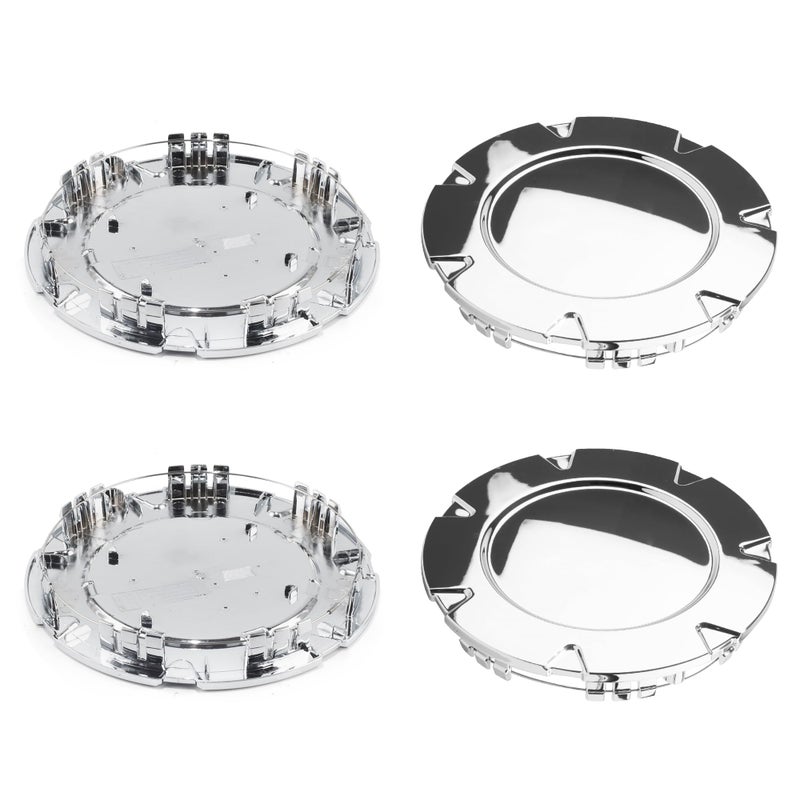 DewFlew 4Pcs Wheel Center Cap for 20072013 Cadillac Escalade EXT ESV Wheel Rim 1985mm781in Chrome Hub Cap Wheel Cover
