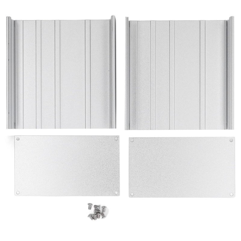 صندوق مشروع سبيكة الألومنيوم 6063 T5 لتوصيل الأسلاك على لوحة الدوائر المطبوعة ومضخم الصوت DIY للإلكترونيات - Image 2