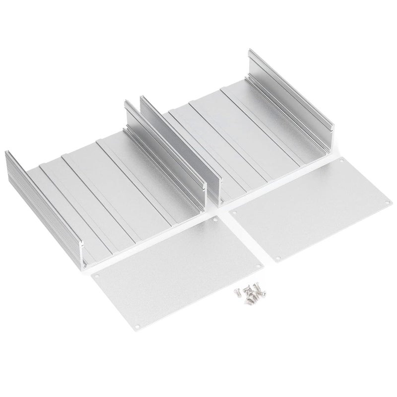 صندوق مشروع سبيكة الألومنيوم 6063 T5 لتوصيل الأسلاك على لوحة الدوائر المطبوعة ومضخم الصوت DIY للإلكترونيات - Image 4