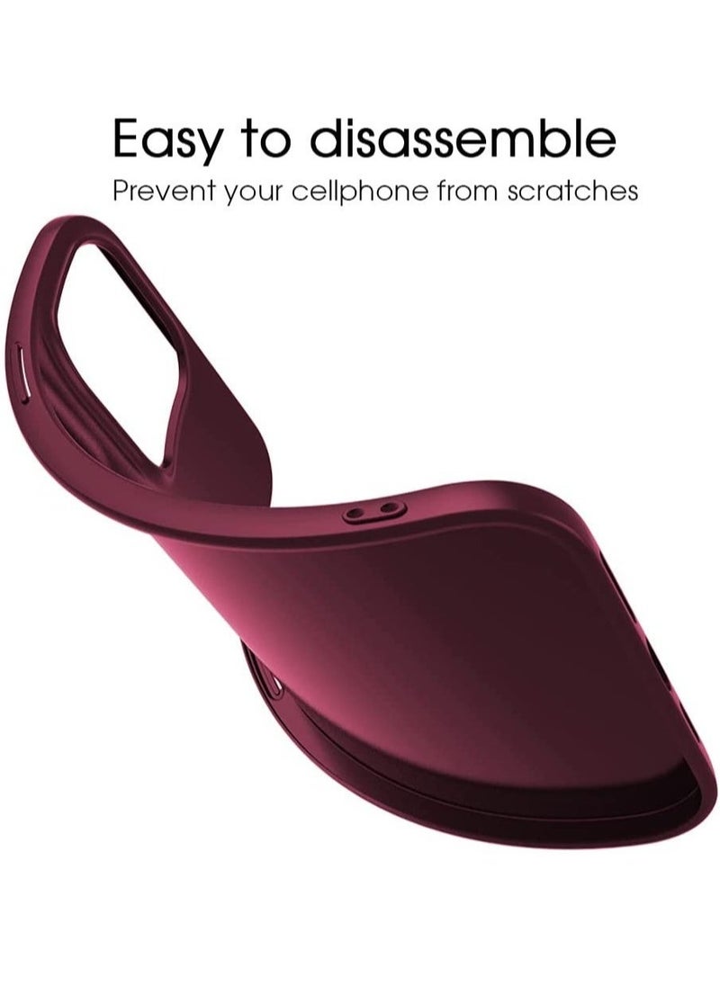 إيف حافظة iPhone 12 Pro Max رفيعة للغاية [سلسلة Guardian] حافظة هاتف ناعمة من مادة TPU بطبقة نهائية غير لامعة خفيفة الوزن - Image 3