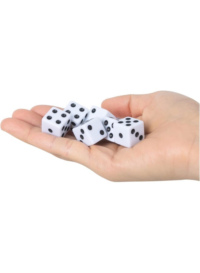 100PCS Six Sided Dice Great for Board Games, Games & Tabletop RPG (Color : black) - Image 4
