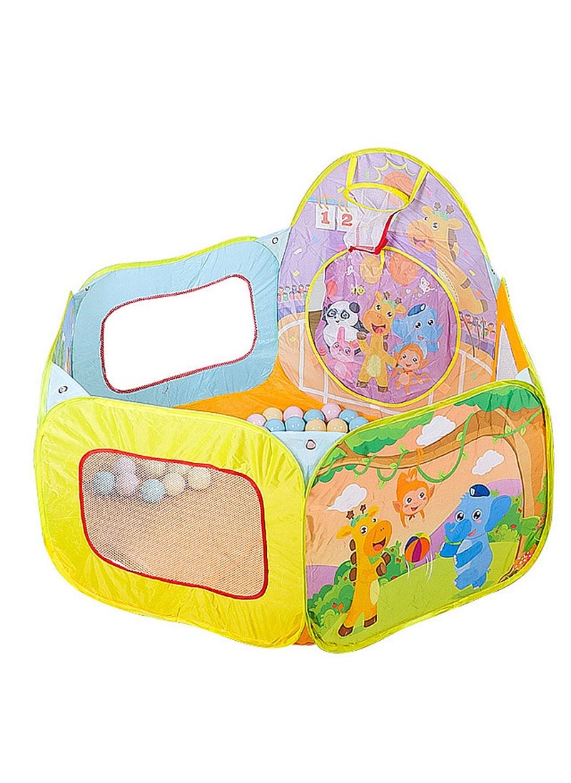 Sharpdo Kids Ball Pit Pool Play Tent, Toy Ball Play Pool Foldable Play Tent for Kids Toddlers Girls Boys Indoor and Outdoor, Balls Not Included.  - Image 1