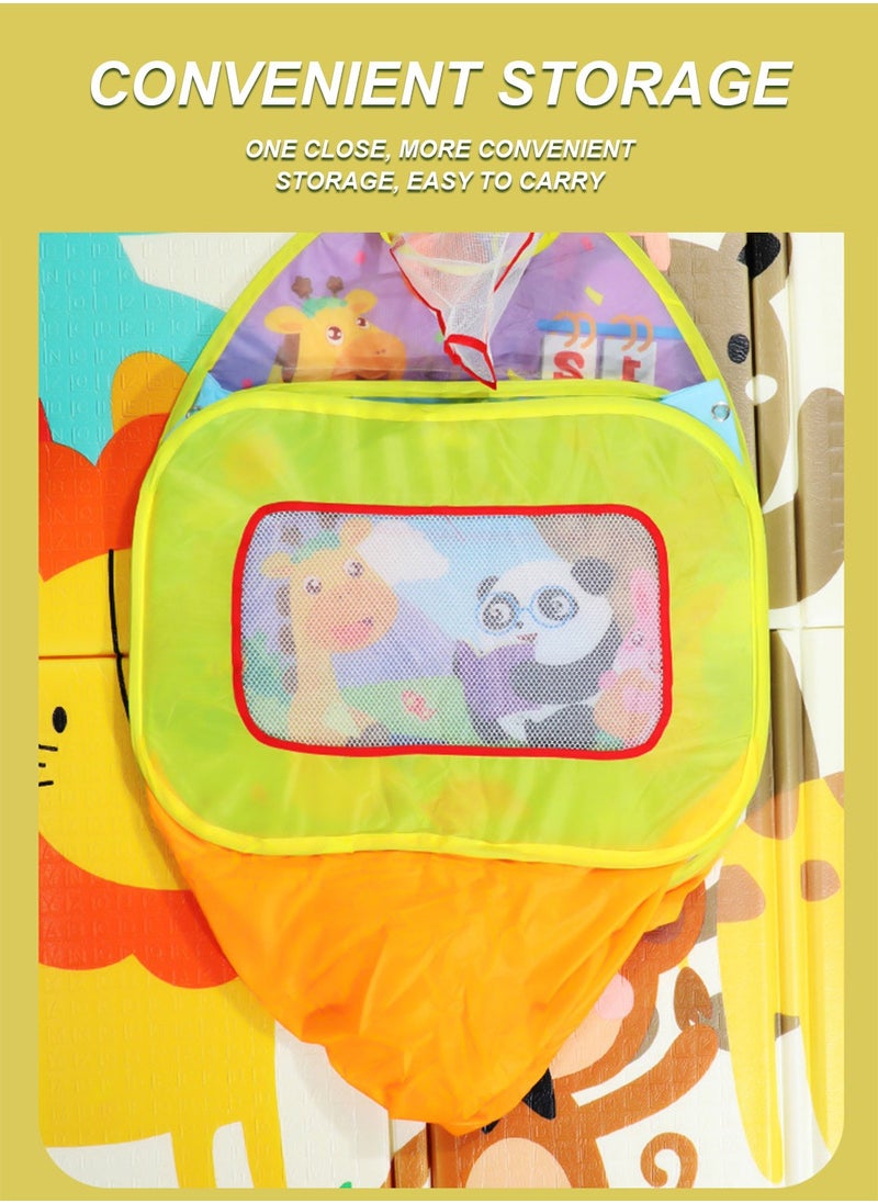 Sharpdo Kids Ball Pit Pool Play Tent, Toy Ball Play Pool Foldable Play Tent for Kids Toddlers Girls Boys Indoor and Outdoor, Balls Not Included.  - Image 4