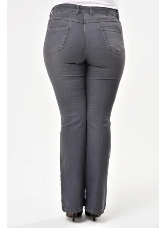 Era Lisa Bell-bottom Lycra Plus Size Jeans