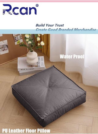 PU Leather Floor Pillow Back Bay Window Tatami Mat Waterproof Cushion Thickened Square With Handle Soft Fluffy Cool Insulation Pillow Suitable for Office Family Car Desks Chairs School - pzsku/Z8C29DAD30B0893CE38DFZ/45/_/1693449560/375ffb2d-bf01-439c-9c4a-5a17a6953540