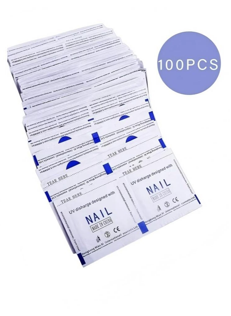 nail 100 Pcs Nail Polish Cleansers - Image 1