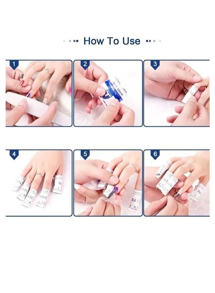 nail 100 Pcs Nail Polish Cleansers - Image 3