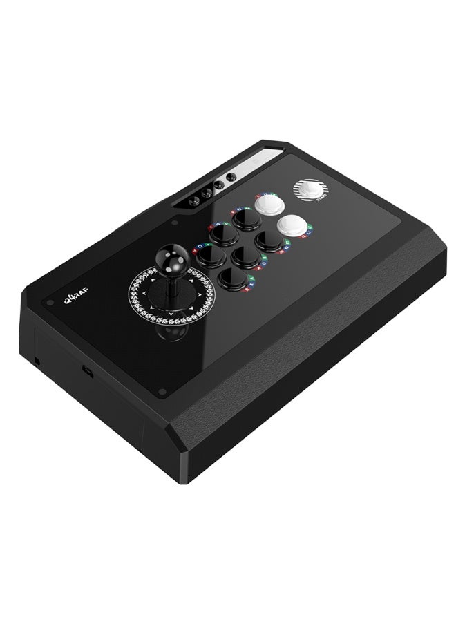 Qanba Q4-qs 4-in Heavy-duty Arcade Game Joystick, Square And Round Dual-use Controller, Compatible With Mobile, Switch, Pc, Ps3, Pc, Steam, Street Fighter 6, Iron Fist 8 - Image 2