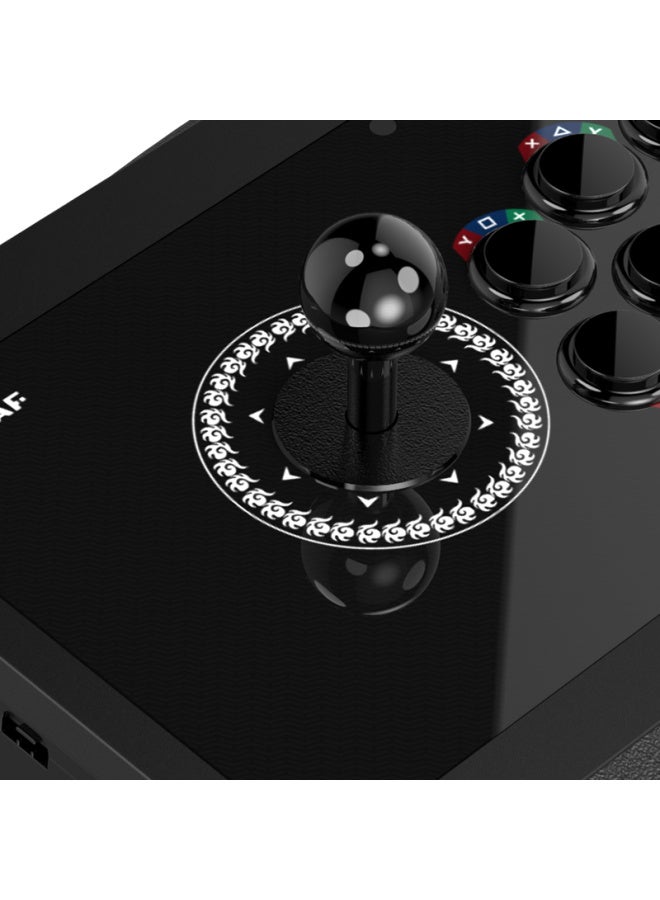 Qanba Q4-qs 4-in Heavy-duty Arcade Game Joystick, Square And Round Dual-use Controller, Compatible With Mobile, Switch, Pc, Ps3, Pc, Steam, Street Fighter 6, Iron Fist 8 - Image 4