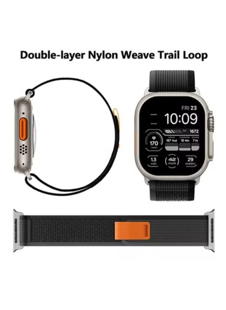 Generic Trail Loop Watch Band Strap for Apple Watch Ultra 49mm/45mm/44mm/42mm  - Image 3
