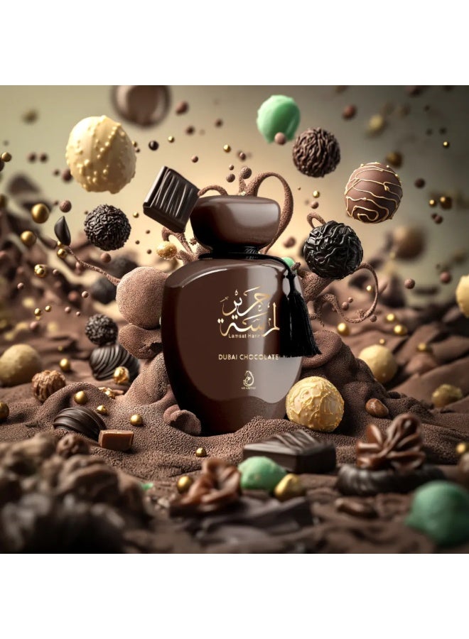 my perfumes LAMSAT HARIR DUBAI CHOCOLATE from ARABIYAT Eau De Parfum for Men and Women 100ml - Image 4