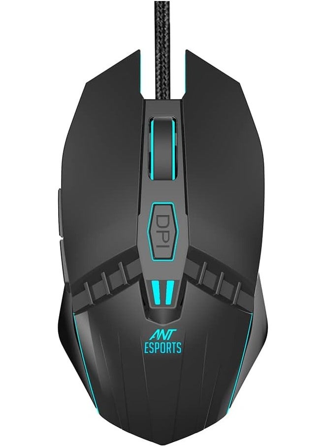 GM50 Optical Wired Gaming Mouse | Slimmer Shell Design for Claw Grips | Contoured Shape | Premium Build Quality | Multi-Zone RGB Lighting - pzsku/Z8C2A121956FCFA0D88C6Z/45/_/1735795863/34cf72f8-0886-44bf-8f78-ce981379ce51