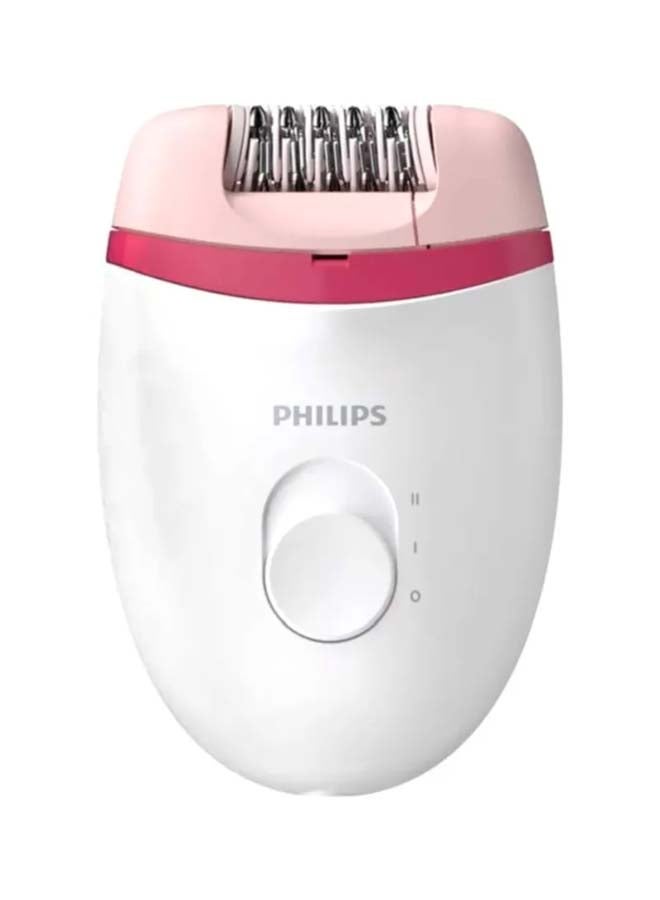 Philips BRE235/00 Satinelle Essential Corded Epilator White/Pink - Image 1