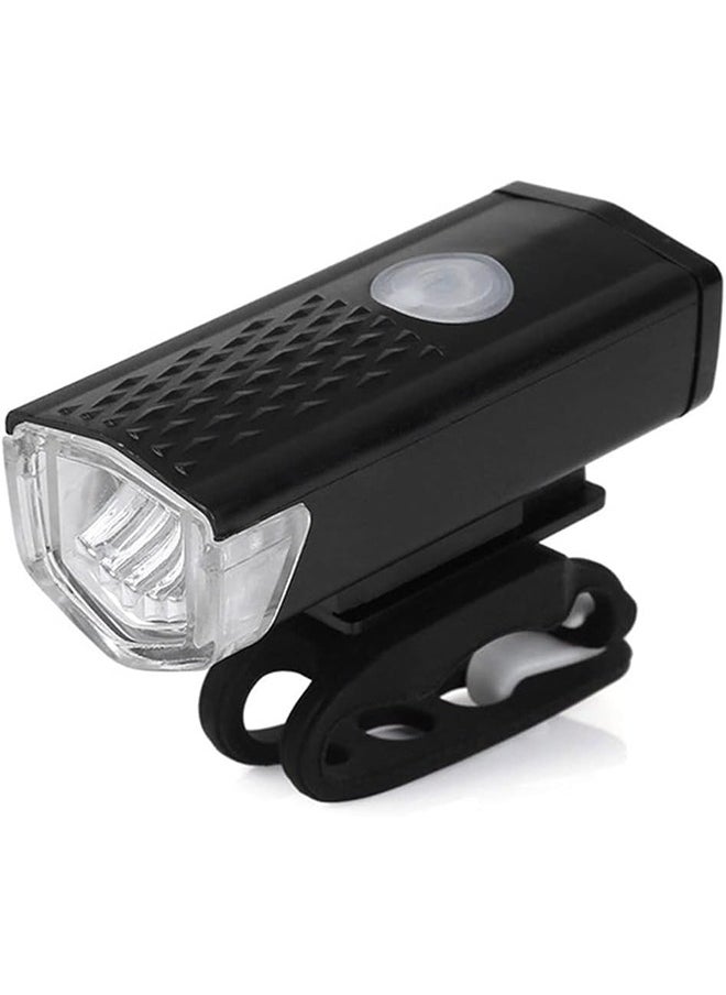 Generic Ultra Bright USB Rechargeable Bike Light Set, Powerful Bicycle Front Headlight, 3 Light Modes, Easy to Install for Men Women Kids Road Mountain Cycling Black  - Image 2