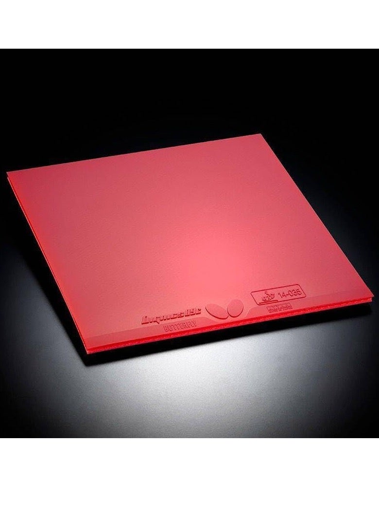 Butterfly Dignics 09C Table Tennis Rubber Inverted Professional Butterfly Table tennis Rubber Red (2.1mm) 4906901203310 - Image 2
