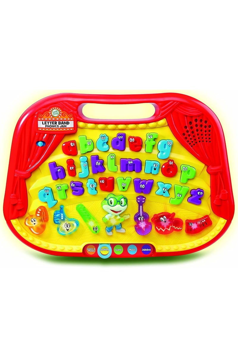 LeapFrog Letter Band Phonics Jam, Interactive Music and Letter Learning Toy - Image 1
