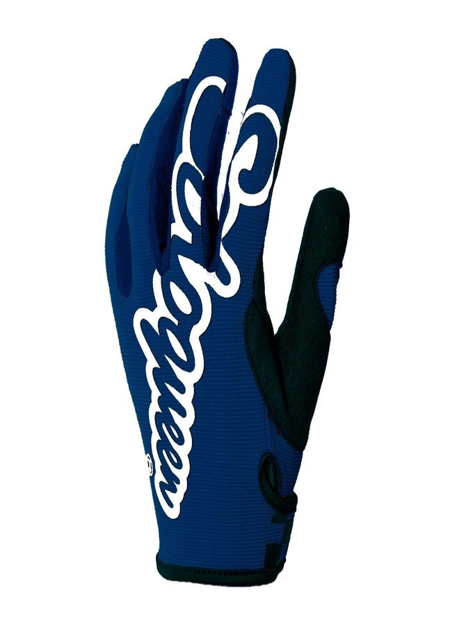 SOLO QUEEN Sim-Racing Gloves for Steering Wheel Simulators (Blue,L) - Image 4