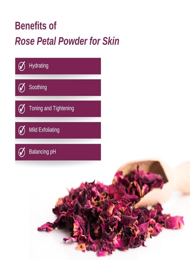 Vriksha Veda Orange Peel Powder & Rose Petals Powder with Coconut Bowl | 100% Natural Face Pack Combo | Skin Brightening, Tan Removal & Glow | Chemical-Free Skincare Set (100g Each) - Image 4