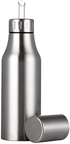 Niralasa Niralasa Stainless Steel 1000 ml Oil Dispenser Bottle Oil Pot Dust and Leak Oil Container with nozzle - Image 4
