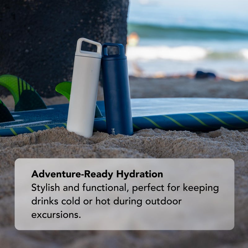 MiiR Wide Mouth Water Bottle - 32oz Insulated Water Bottle in Stainless Steel with Double Wall Vacuum Insulation, Leakproof Design, Keeps Drinks Hot or Cold - Image 5