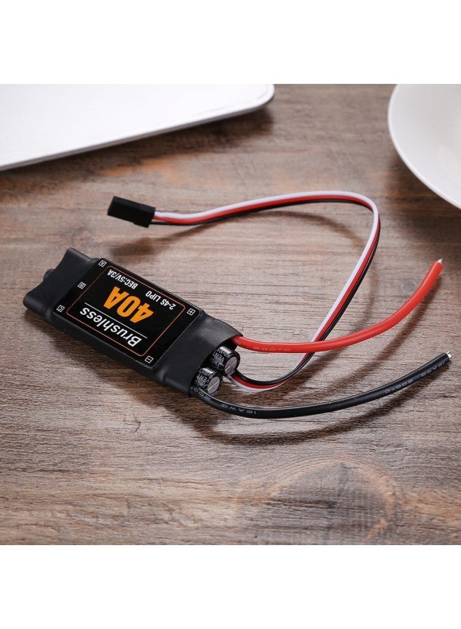 Brushless 30A 40A Brushless Electric Modulation 2S-4S Lithium Battery Fixed Wing Multi-axis XXD Upgraded ESC-Color:30A (2-6S Supported)-short-term Version  - Image 5
