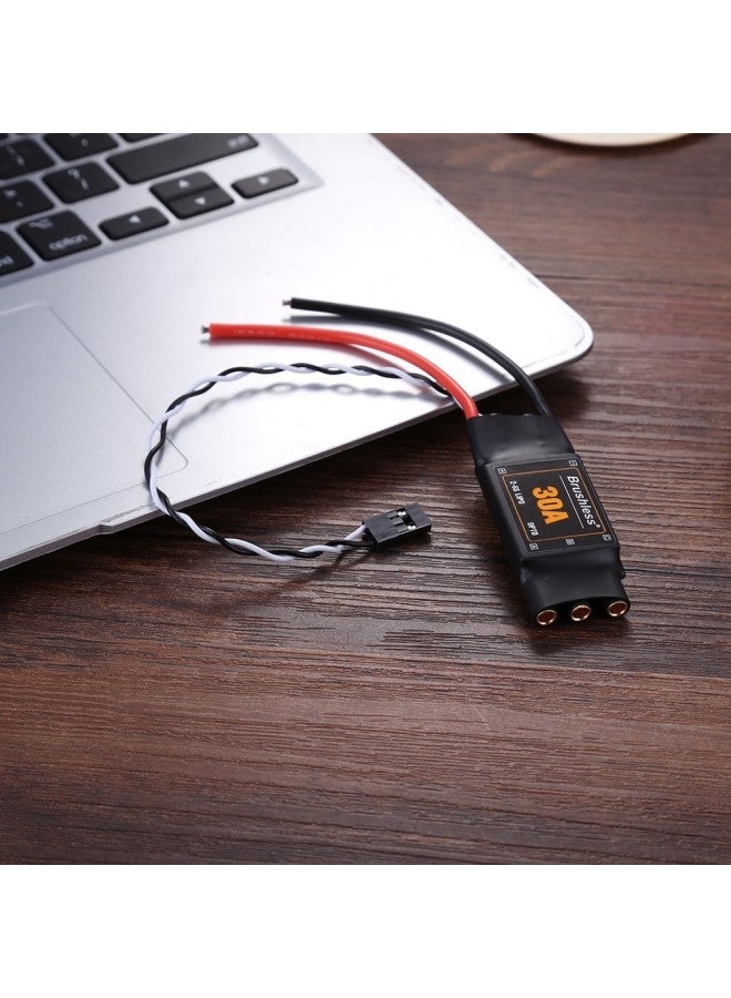 Brushless 30A 40A Brushless Electric Modulation 2S-4S Lithium Battery Fixed Wing Multi-axis XXD Upgraded ESC-Color:30A (2-6S Supported)-short-term Version  - Image 3