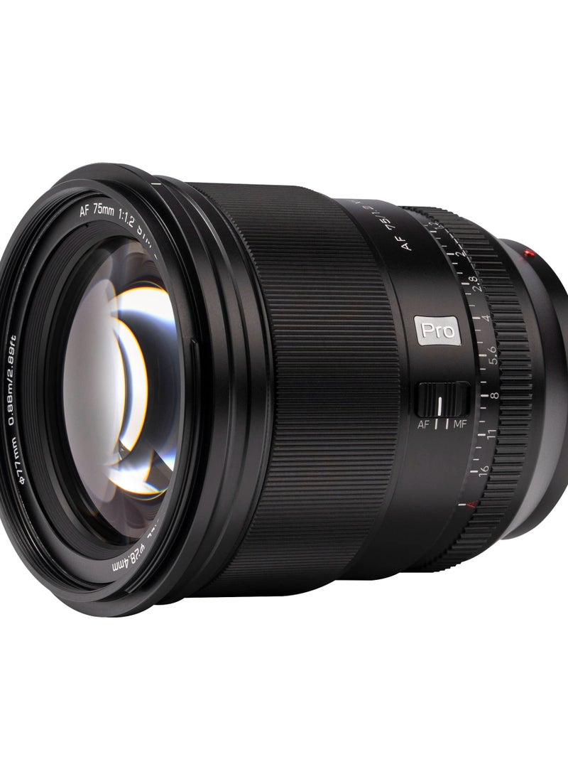 VILTROX - Viltrox 75mm f/1.2 AF Lens (FUJIFILM X) - Image 1
