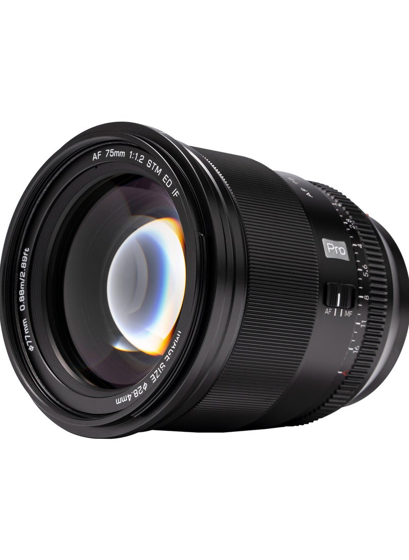 VILTROX - Viltrox 75mm f/1.2 AF Lens (FUJIFILM X) - Image 1