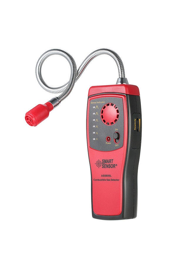 Lepmerk - SMART SENSOR Brand New Handheld Portable Automotive Mini Combustible Gas Detector Gas Leakage Location Determine Tester with Sound and Light Alarm - Image 1