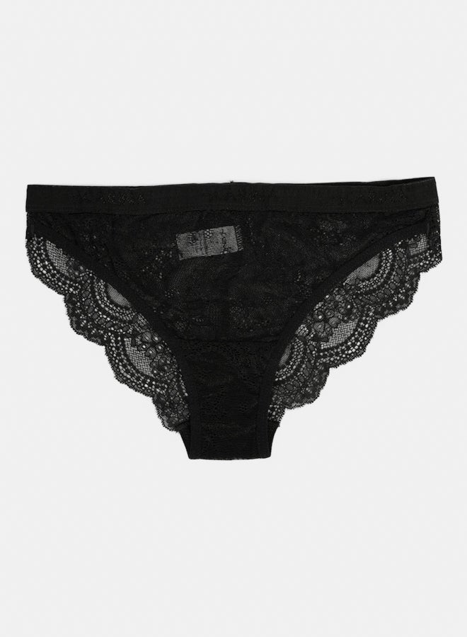 Carina Delicate Bikini Panty with Lace - Image 1