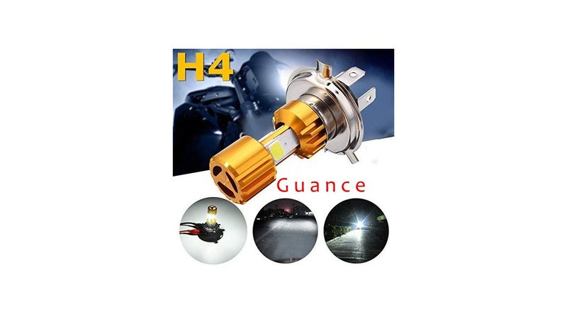 Guance H4 3COB Cree Motorcycle Golden COB LED Hi/Lo Beam Front Headlight for Yamaha Ray ZR 125 - Image 5