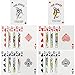 Morofme Edible Poker Cake Toppers 22Pcs Playing Cards Poker Cake Decoration Edible Casino Cupcake Toppers Wafer Playing Card Game Cake Decoration for Vegas Casino Night Party Supplies - Image 3