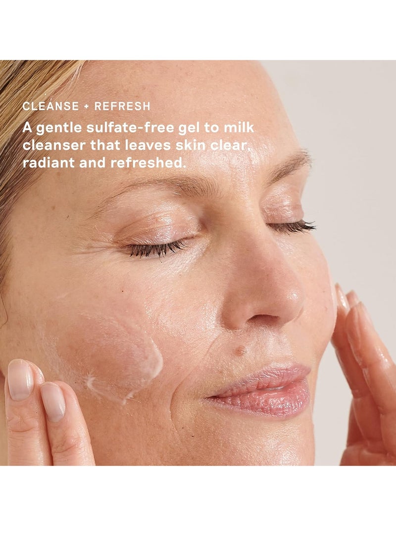 Balance Me Pure Skin Face Wash Facial Cleanser Aloe Vera and Orange Extracts Reduce Blemishes and Hydrates Skin Calms Combination Skin Made In UK 125ml - Image 2