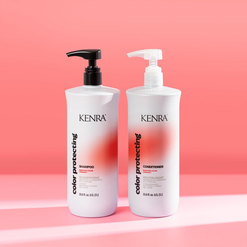 Kenra Professional Color Protecting Shampoo | Color Safe | Maintain Over 95% Color Vibrancy Through 40 Washes | Enhances Shine | pH-balancing System | Color Maintenance | All Hair Types | 33.8 fl. oz. - Image 5