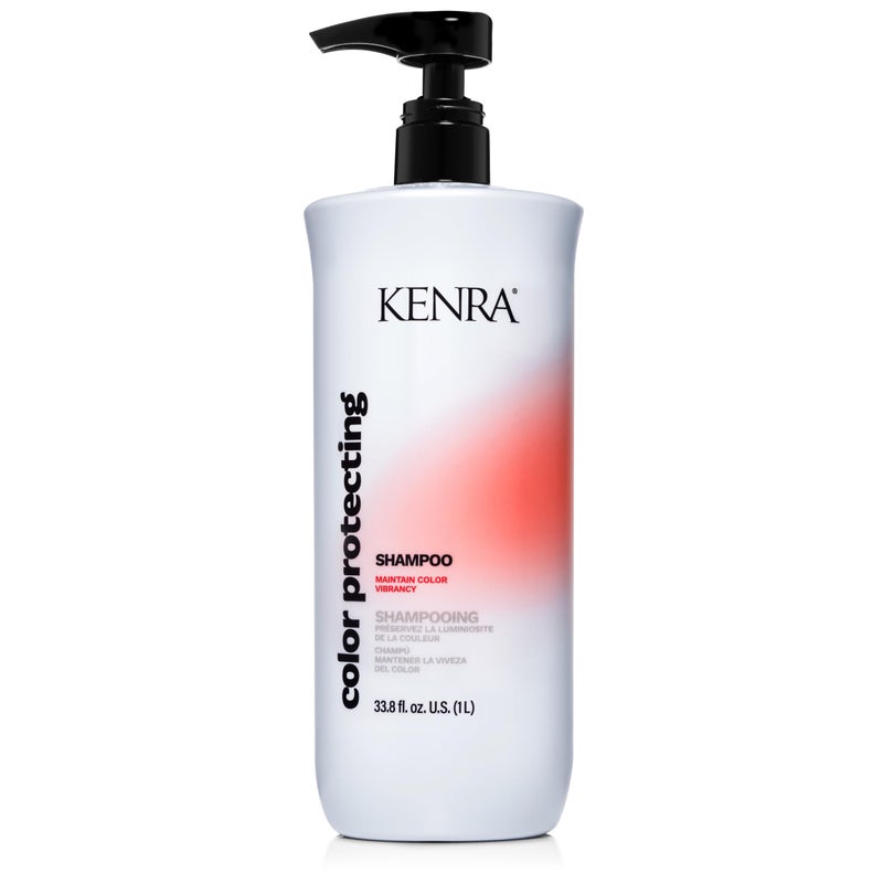 Kenra Professional Color Protecting Shampoo | Color Safe | Maintain Over 95% Color Vibrancy Through 40 Washes | Enhances Shine | pH-balancing System | Color Maintenance | All Hair Types | 33.8 fl. oz. - Image 1