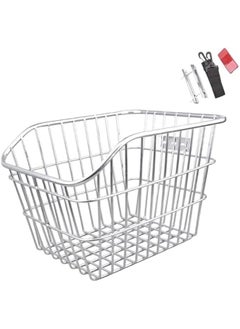 Generic Rear Bike Basket Bicycle Basket Fashion Storage Practical Bicycle Cargo Rack, Biking Rack Basket for Hiking Mountain Bikes  - Image 1