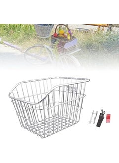 Generic Rear Bike Basket Bicycle Basket Fashion Storage Practical Bicycle Cargo Rack, Biking Rack Basket for Hiking Mountain Bikes  - Image 5